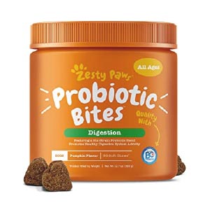 zesty paws probiotic bites